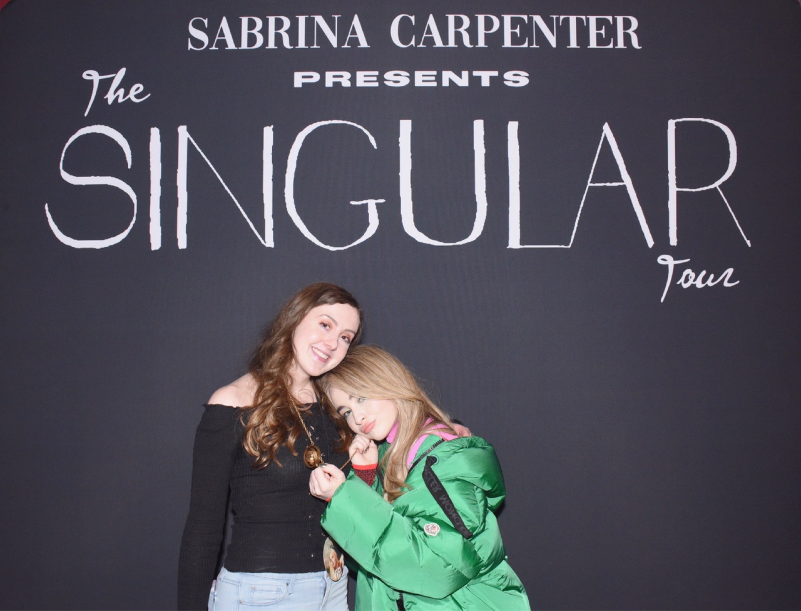 me and Sabrina Carpenter
