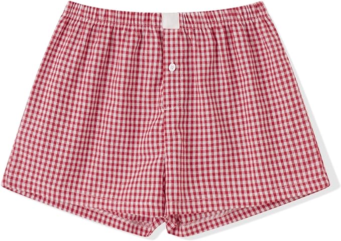 Mooyidw Lounge Plaid Shorts