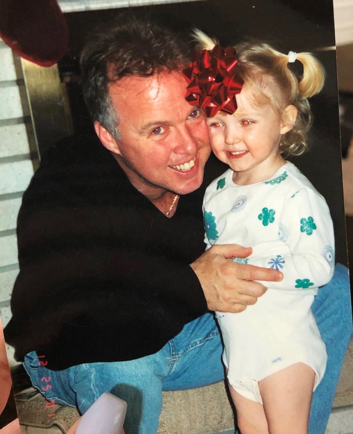 A picture of me and my Dad when I was very young