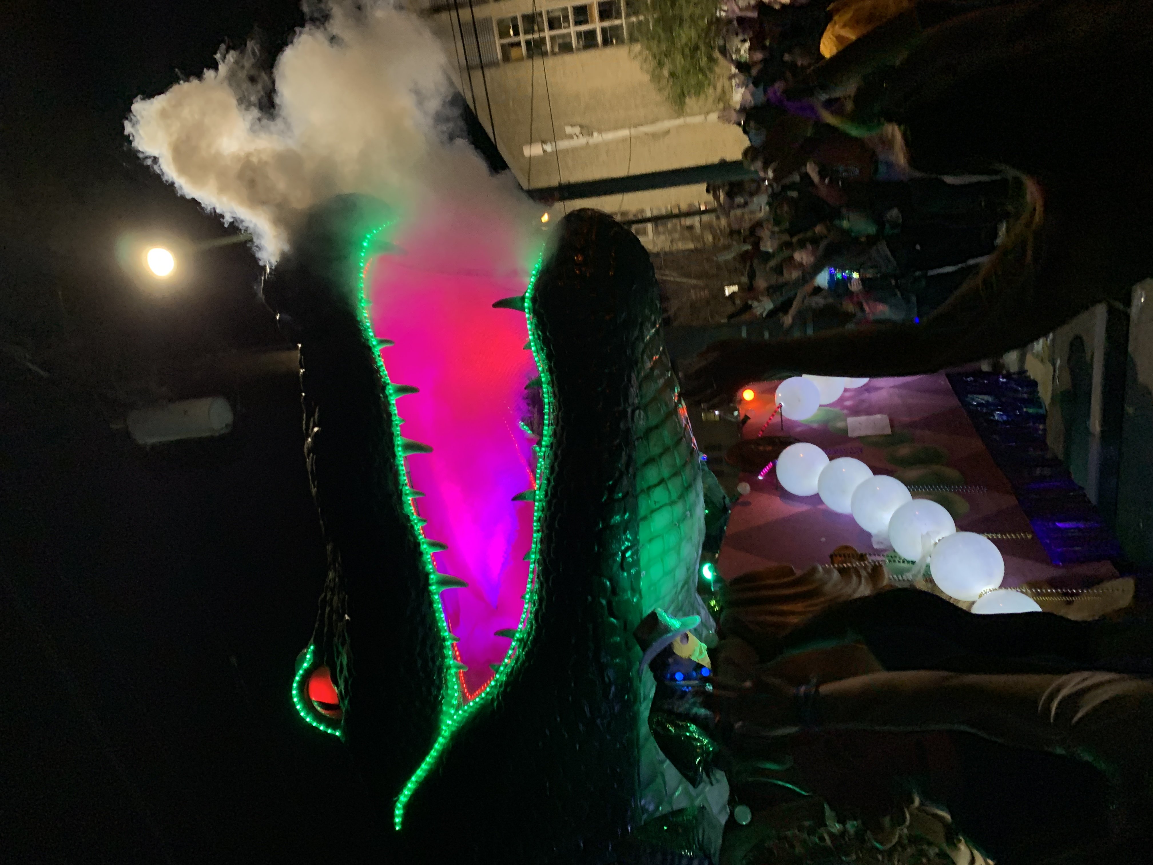 Mardi Gras parade floats