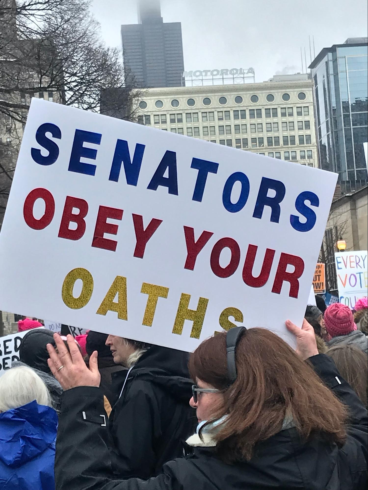 Photo from the Chicago Women\'s March