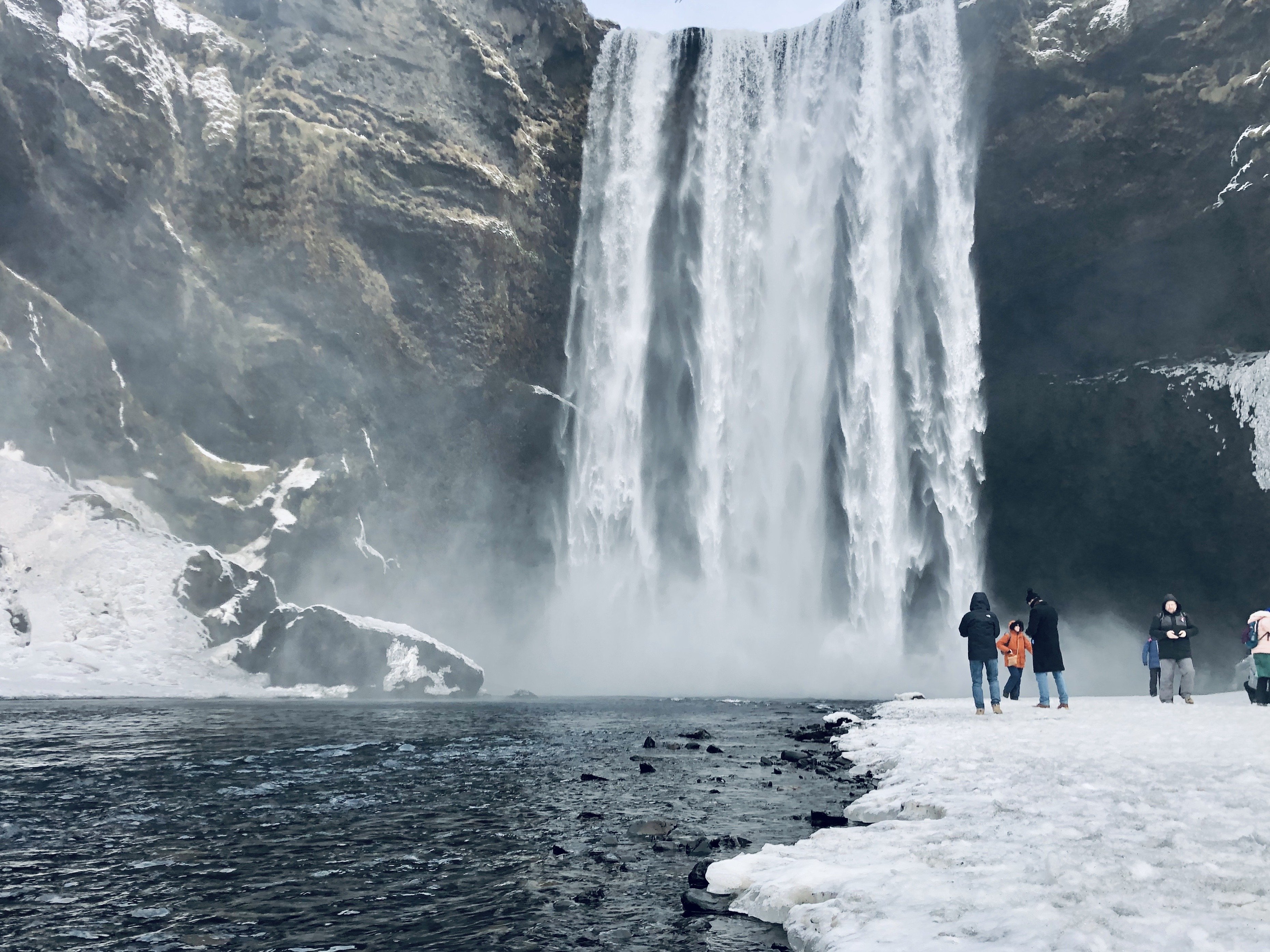 Skogafoss waterfall