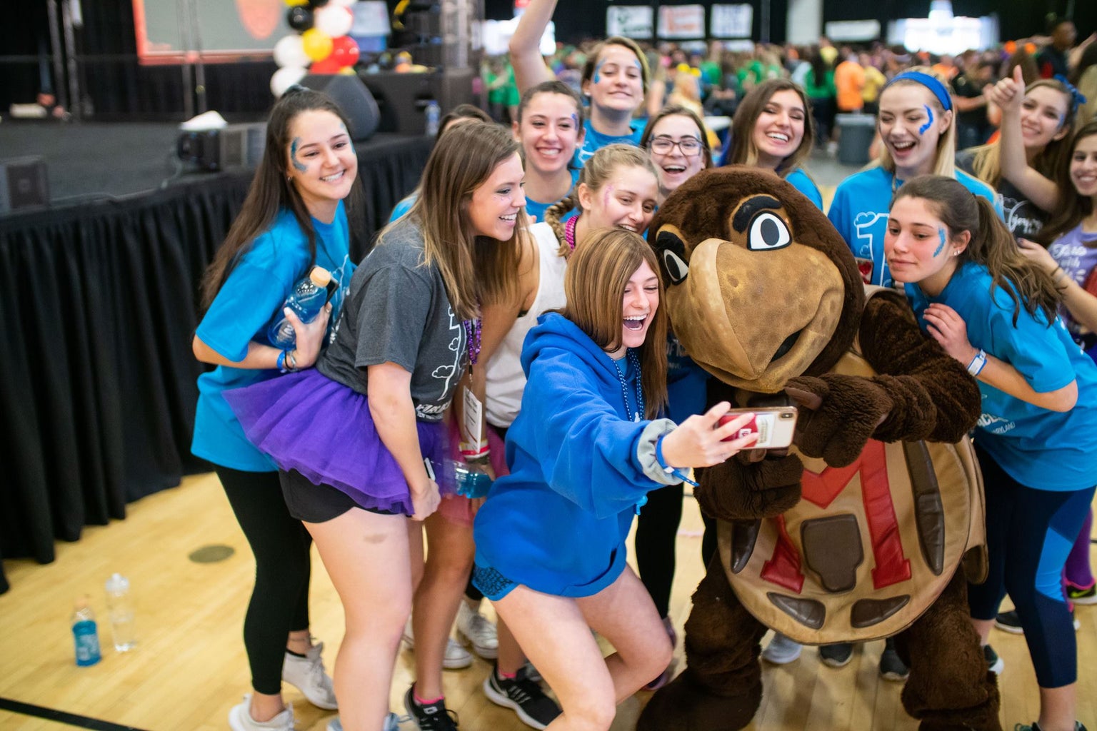 Original photos via on campus organization, Terp Thon. Images are to be used with an upcoming article featuring the 12-hour philanthropy event coming up.