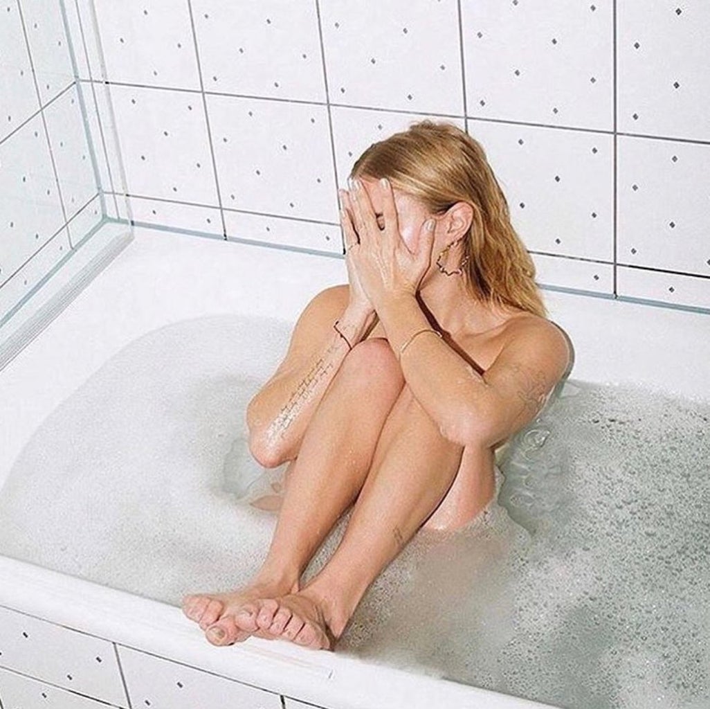girl in bathtub