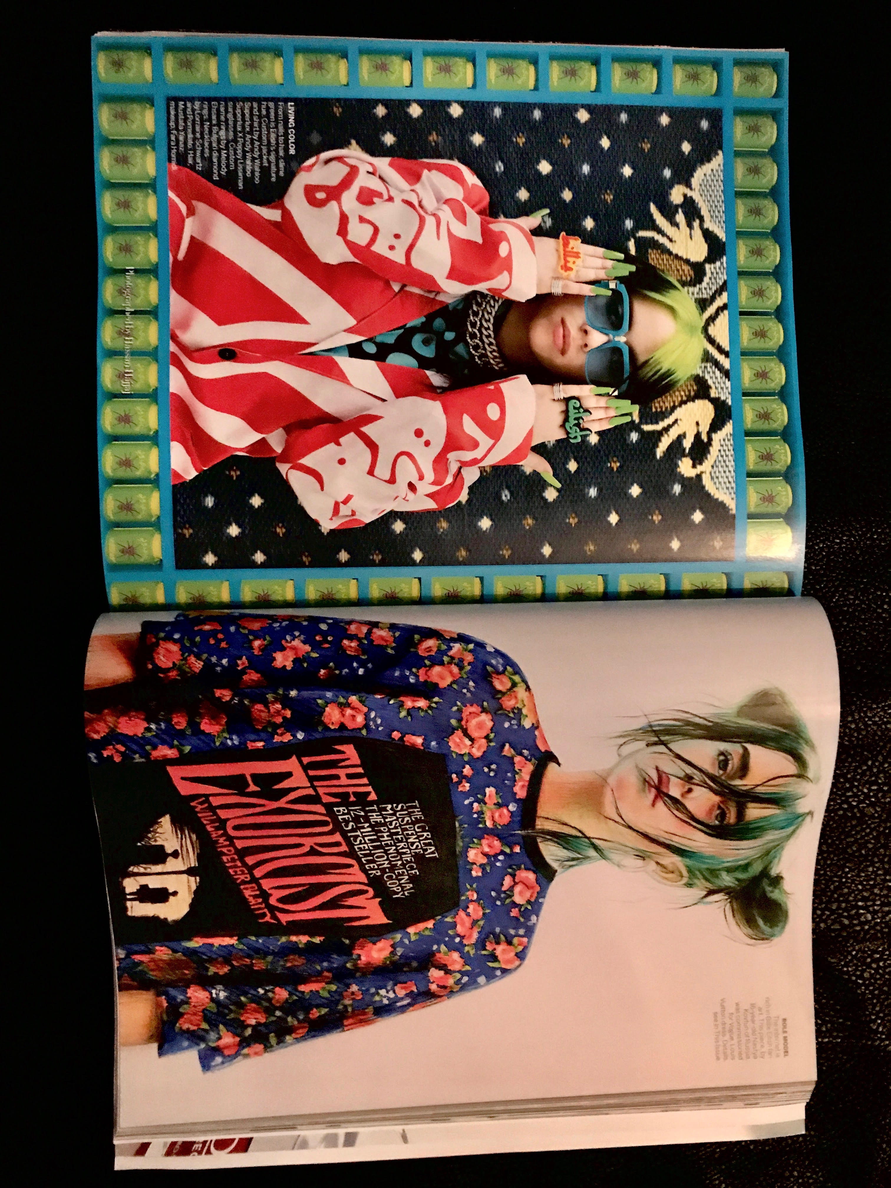 billie vogue spread