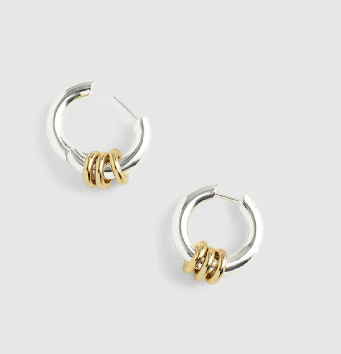 hoop earrings