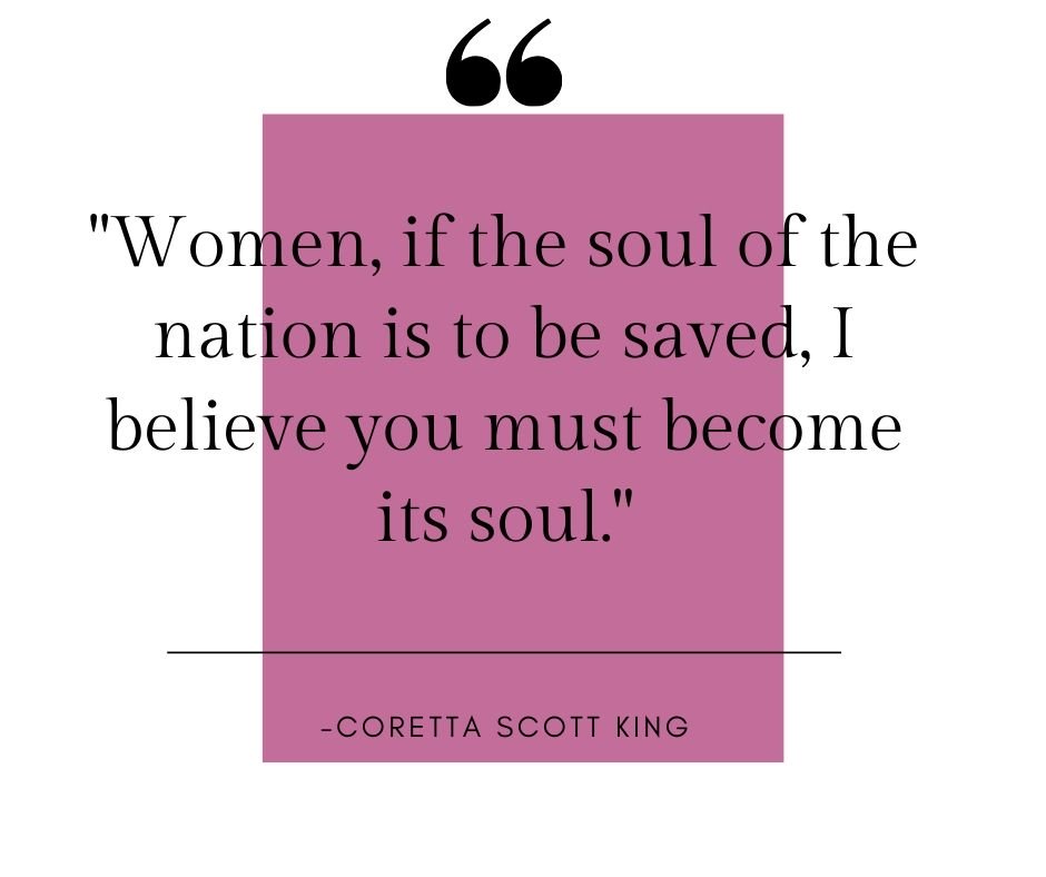 Coretta Scott King Quote