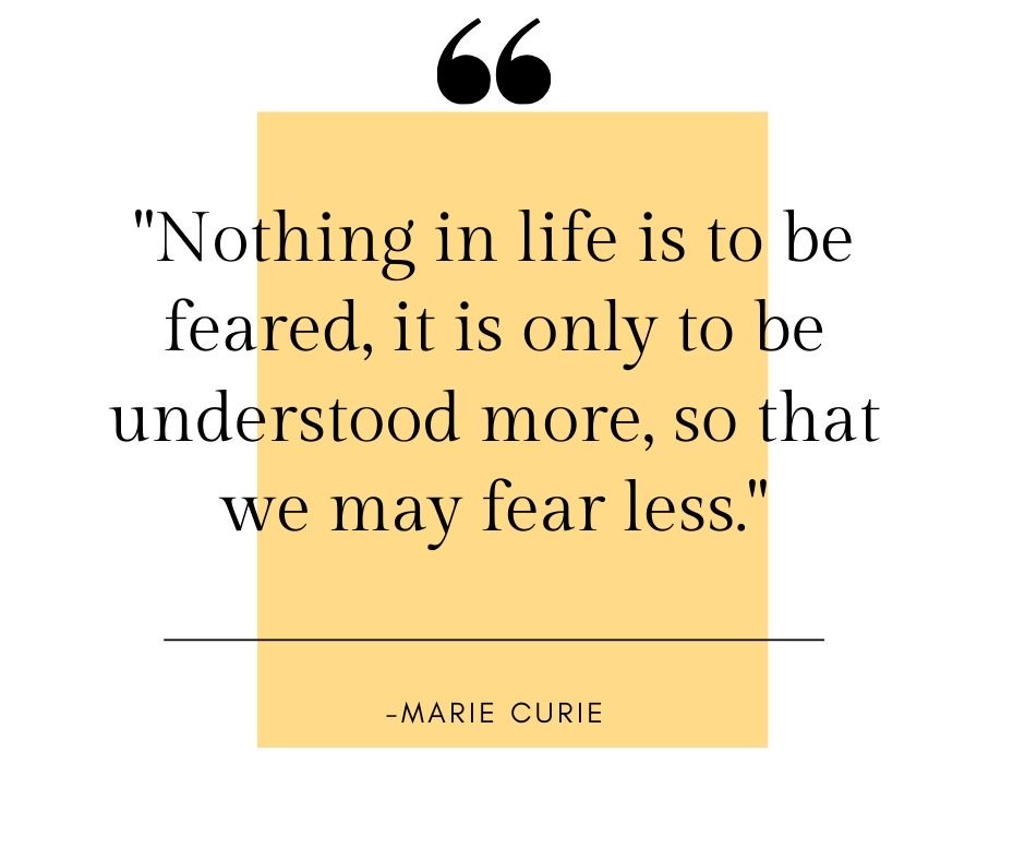 Marie Curie Quote