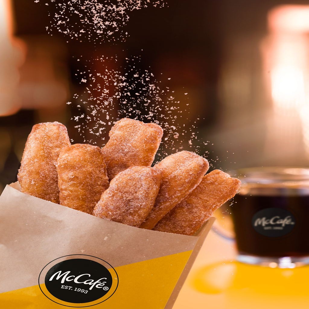 McDonald’s New McCafé Donut Sticks Will Literally Sweeten Up Your Day