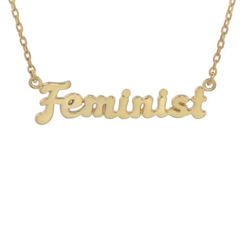 Feminist Necklace gold 02 small e59ea1d7 a1ac 4f5c bc84
