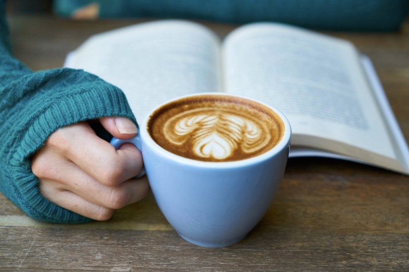 Book + latte