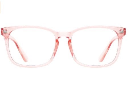 light pink Blue Light Blocking Glasses Anti Blue Ray Computer Game Glasses
