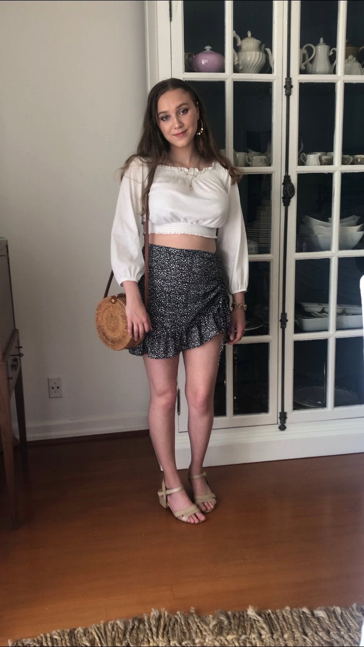 Girl in outfit