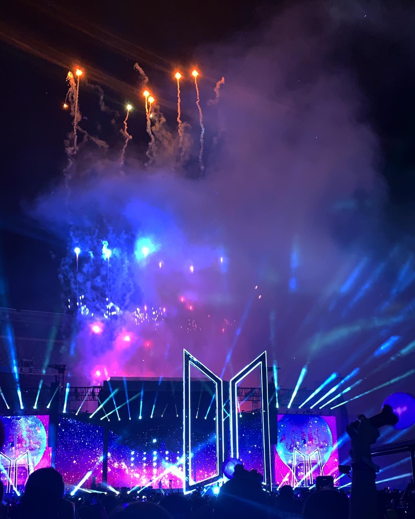 Kpop band BTS concert at MetLife Stadium