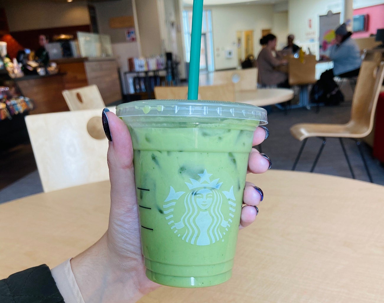 New Starbucks Iced Pineapple Matcha Drink