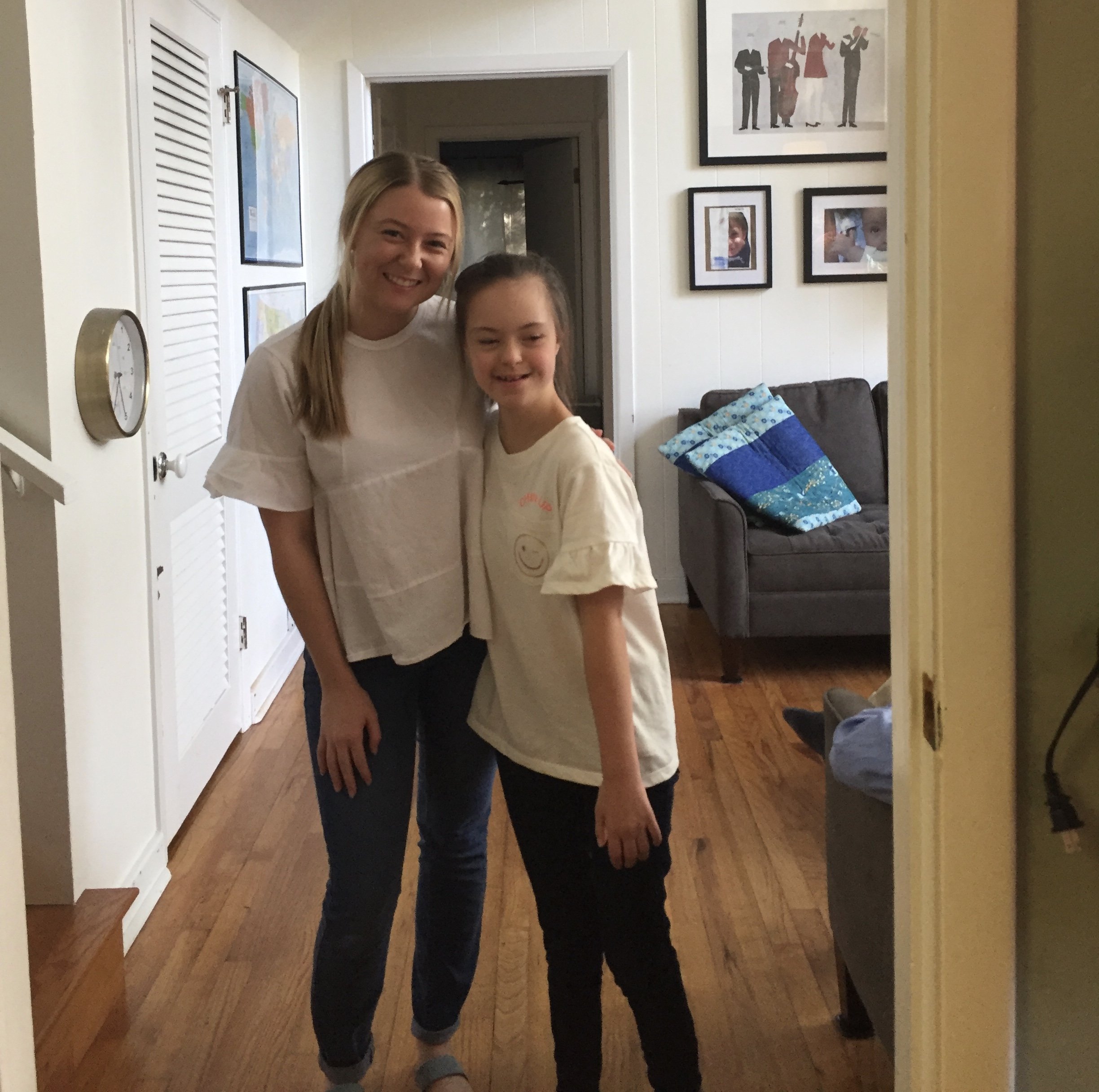 Brooke Kokowicz with her buddy Juliet