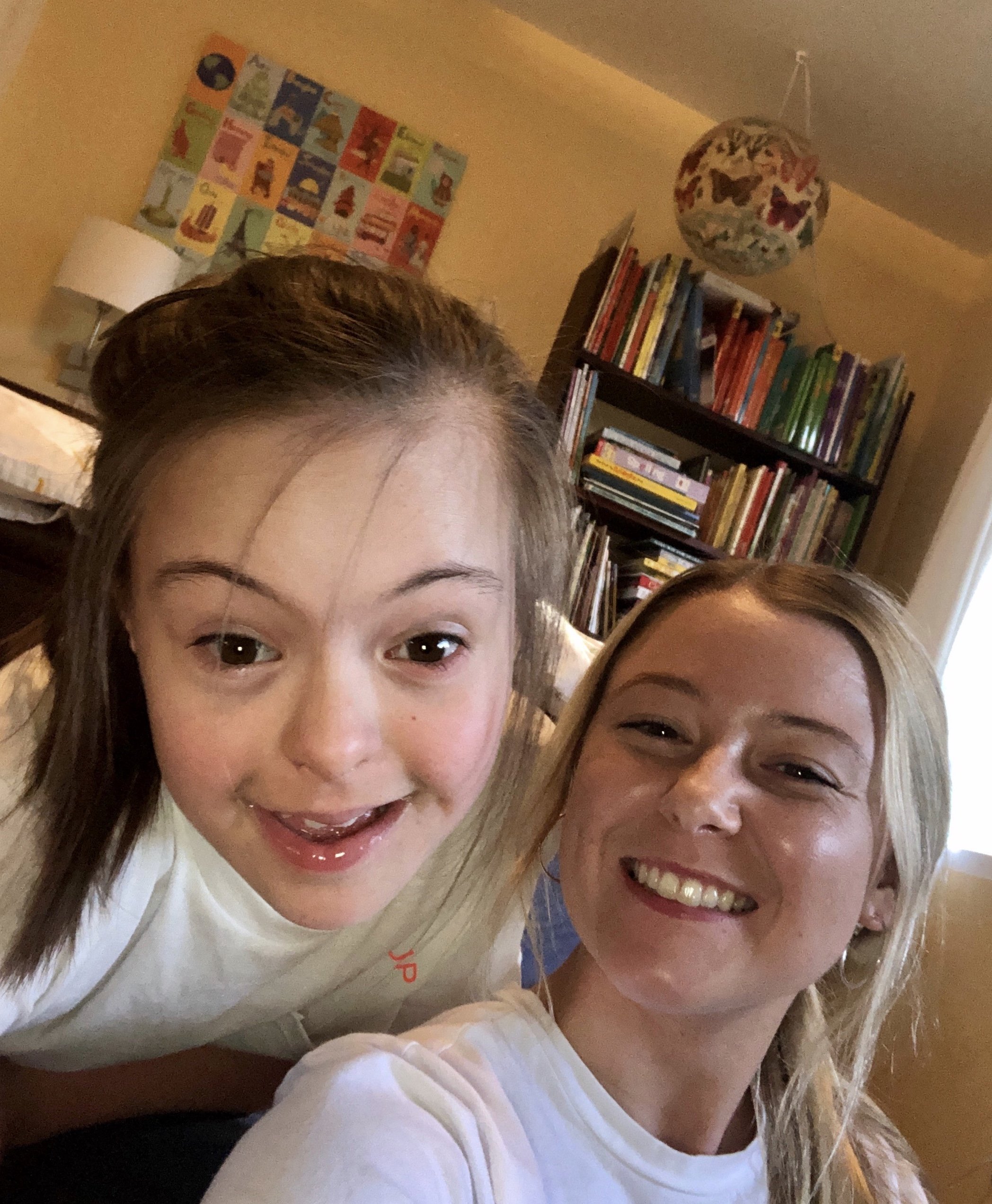 Brooke Kokowicz with her buddy Juliet