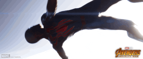 spidermangif by Marvel Studios Avengers Infinity War via GIPHY