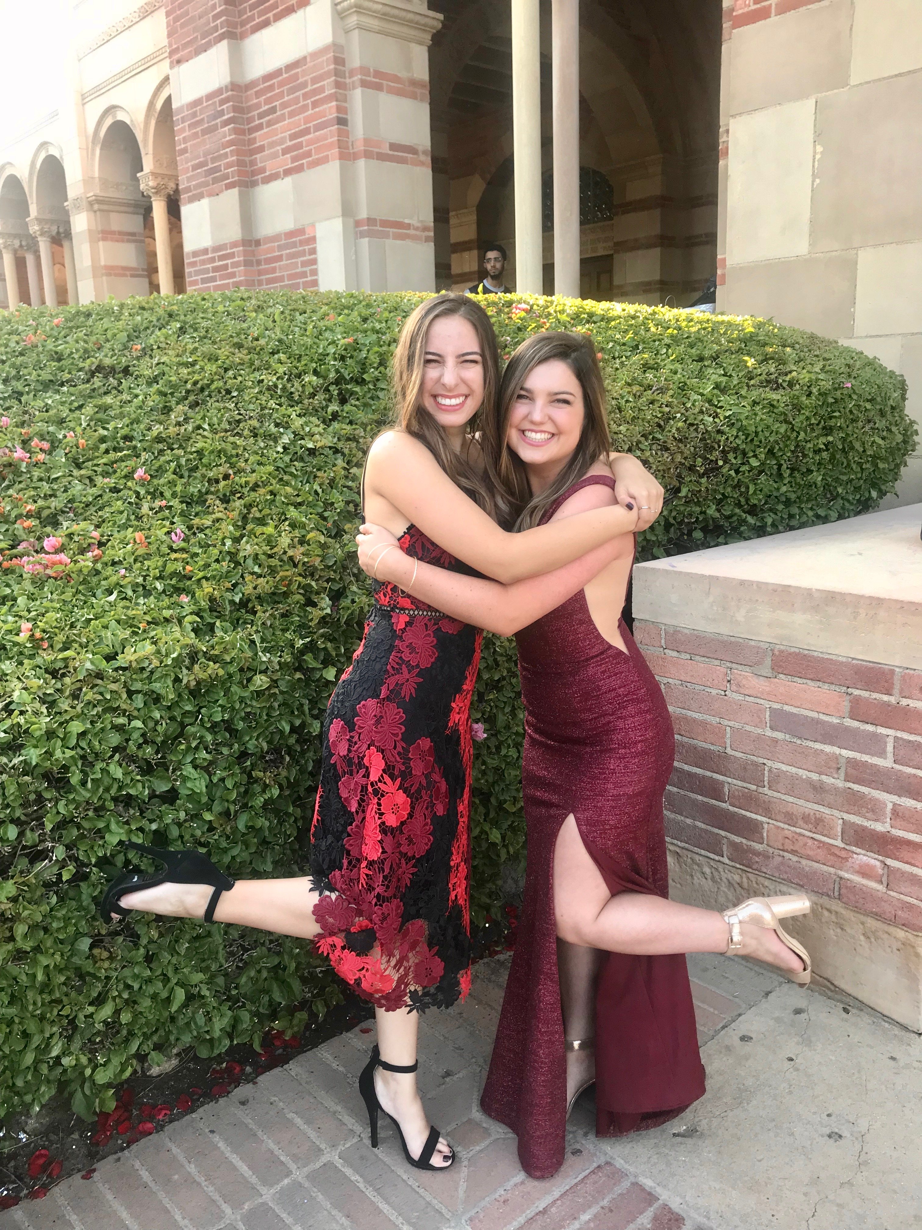 A picture of me and my friend Ava