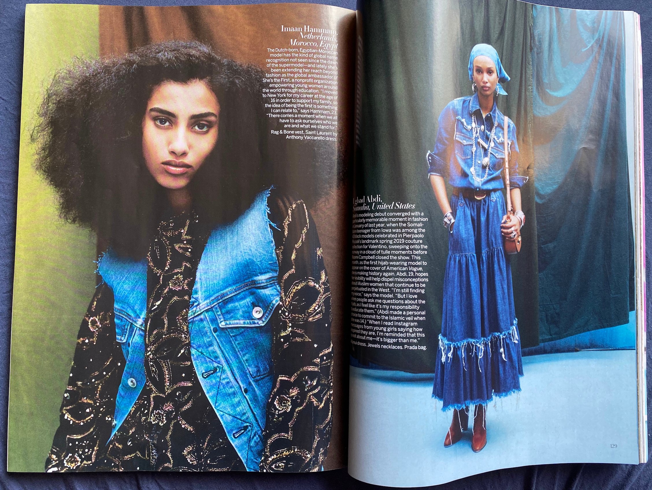 April vogue body image