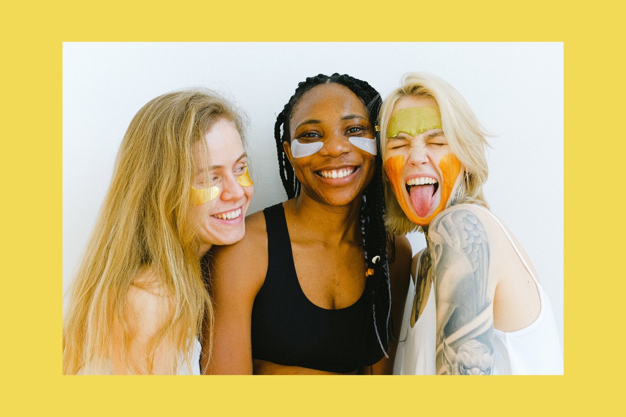 friends doing skincare and facemasks?width=1024&height=1024&fit=cover&auto=webp&dpr=4