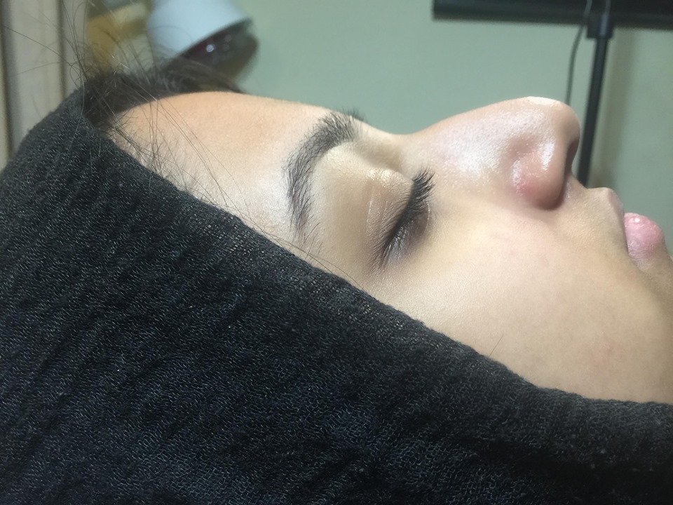 Original image Duaa lash lift
