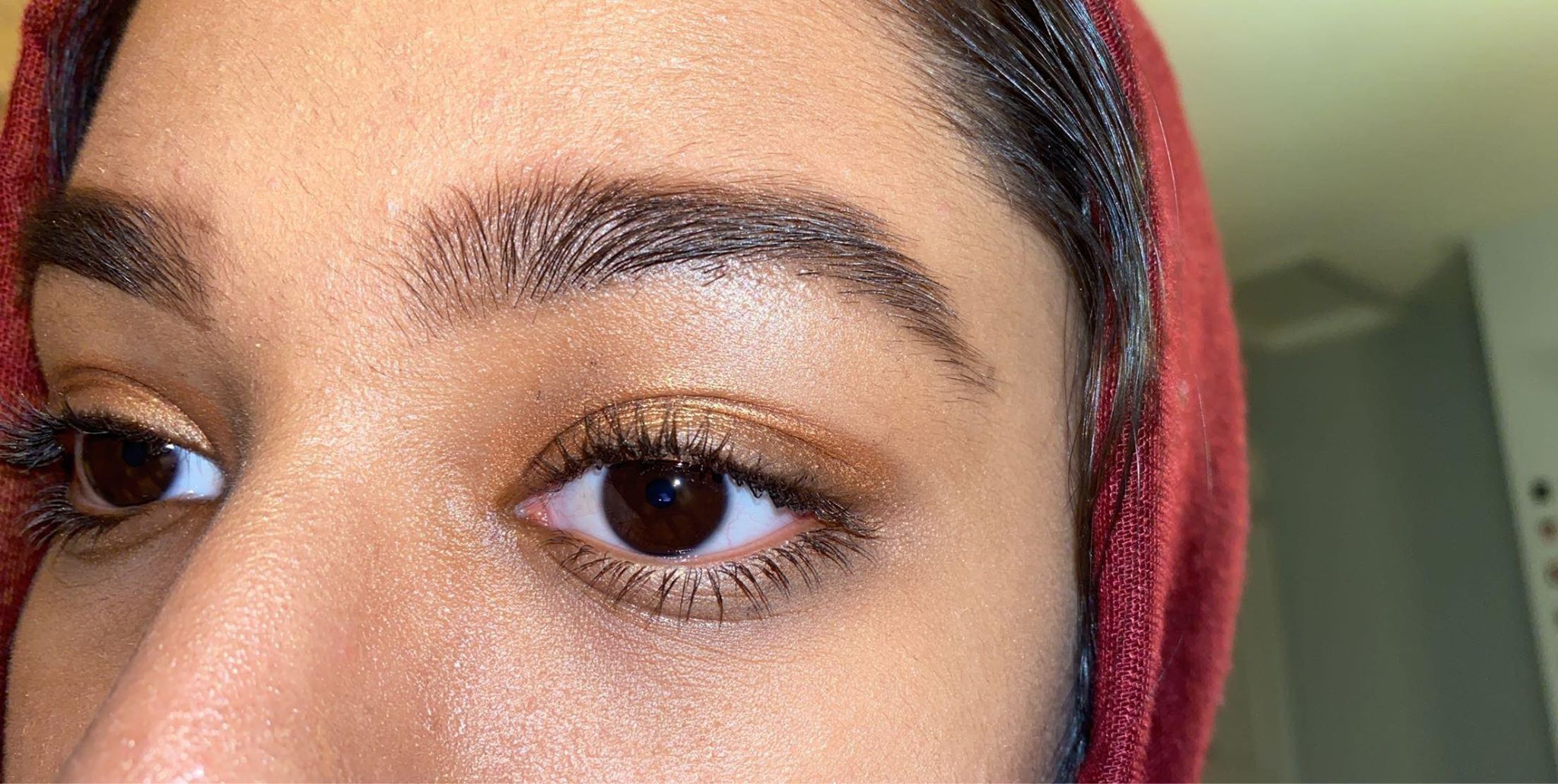 Original image Duaa lash lift