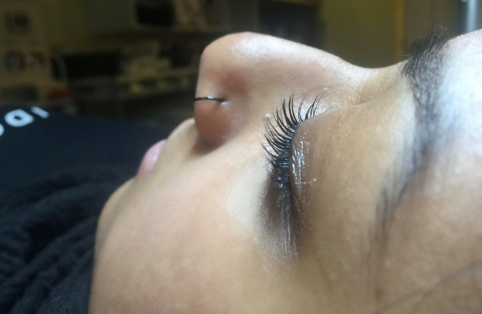 Original image Duaa lash lift