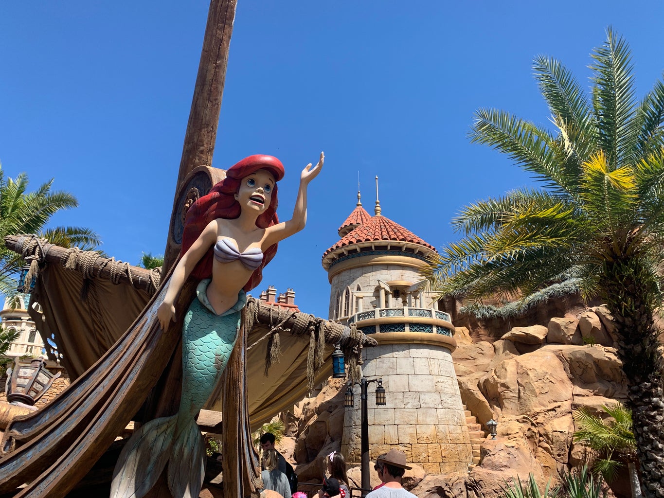 the little mermaid at disney world