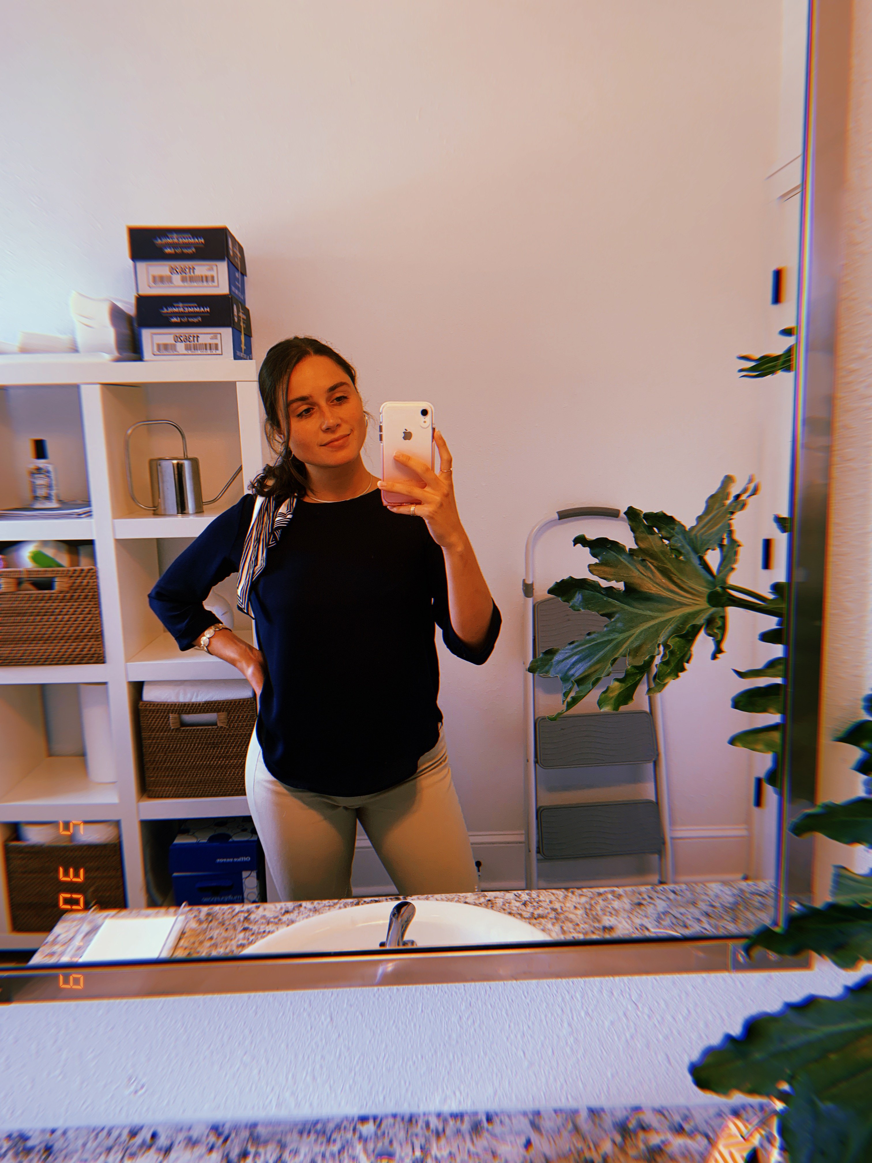 miranda mirror selfie