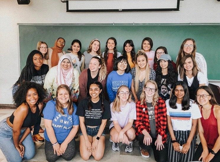her campus at UMKC chapter photo