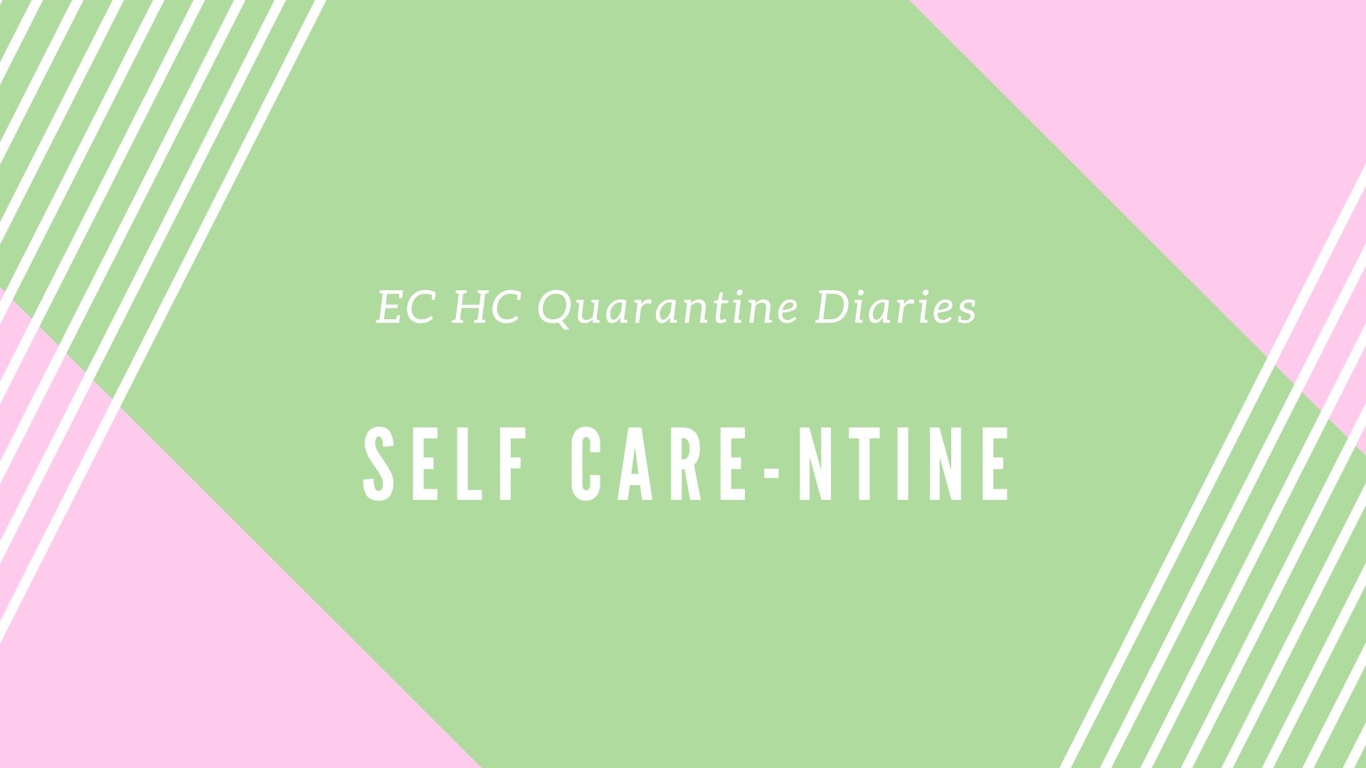 A hero image for the headers of this week\'s Quarantine Diary articles from our series.