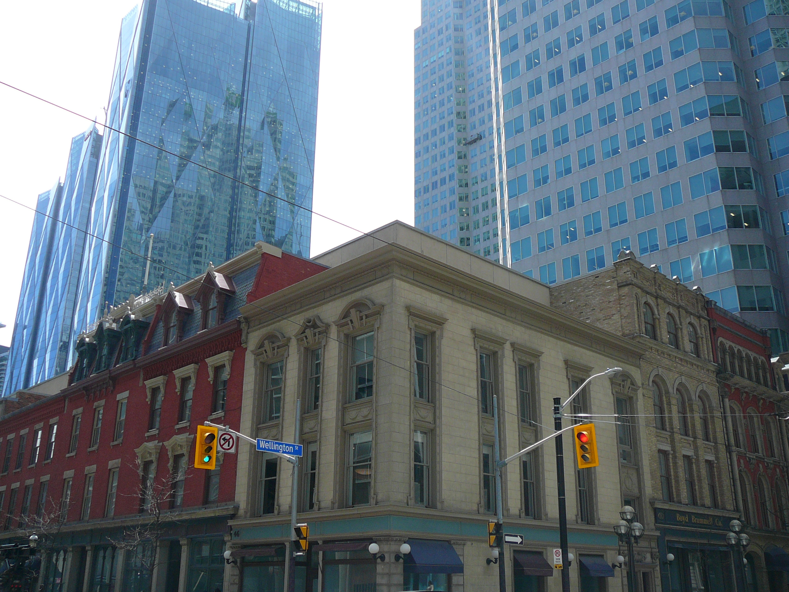 Intersection in Toronto