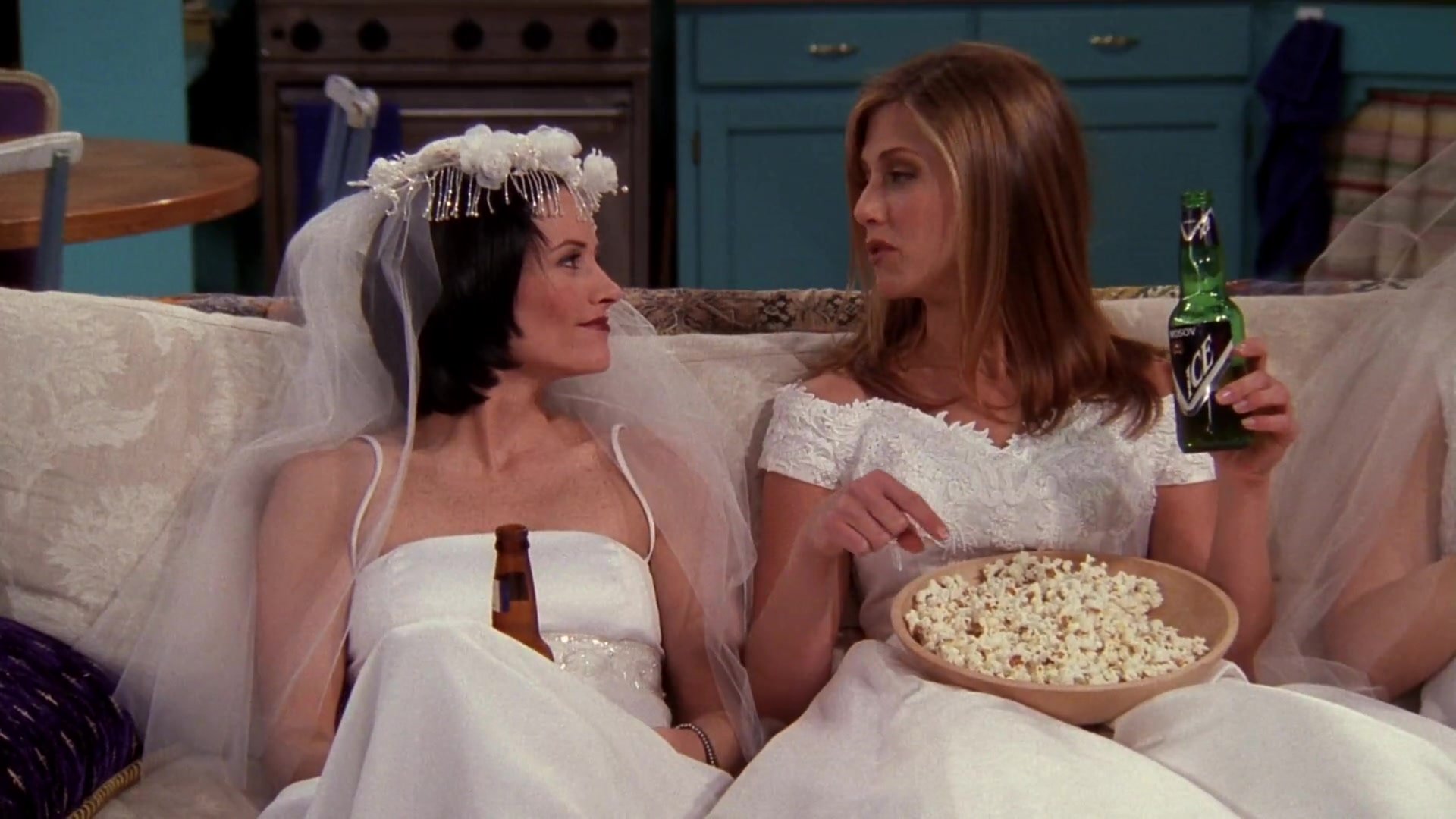 Rachel and Monica from Friends