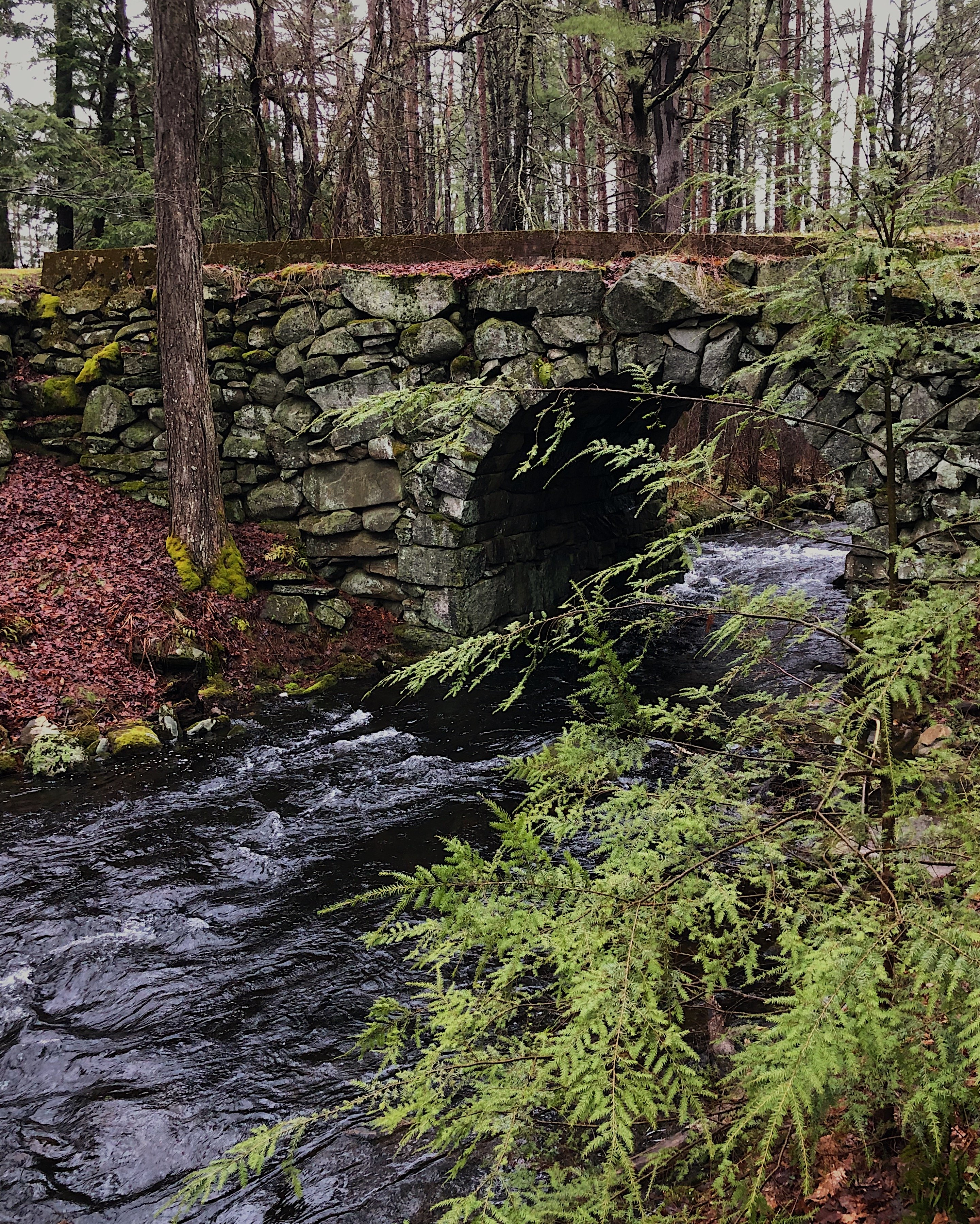 Quabbin Reservoir keystone bridge