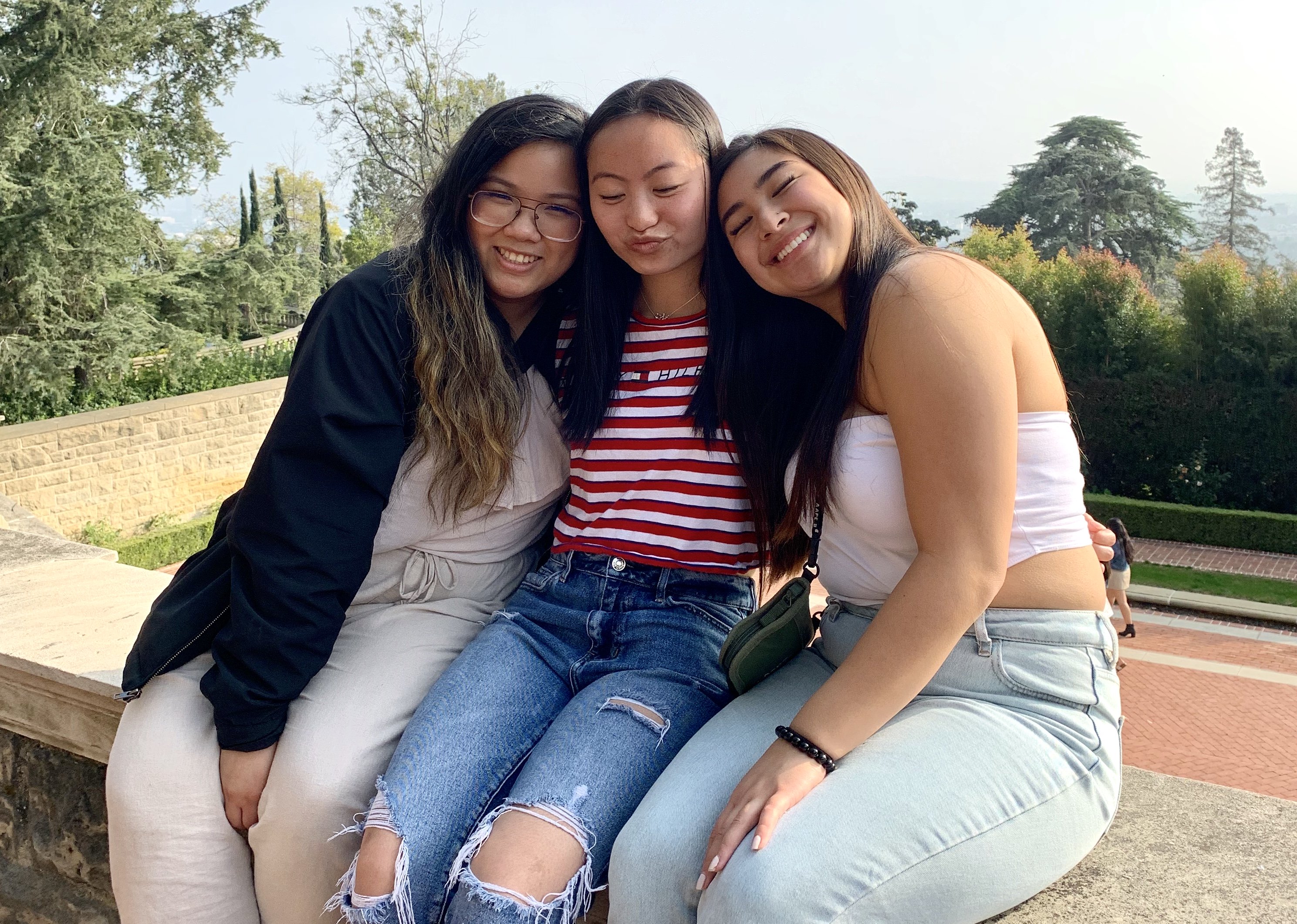 friends on ledge cropped