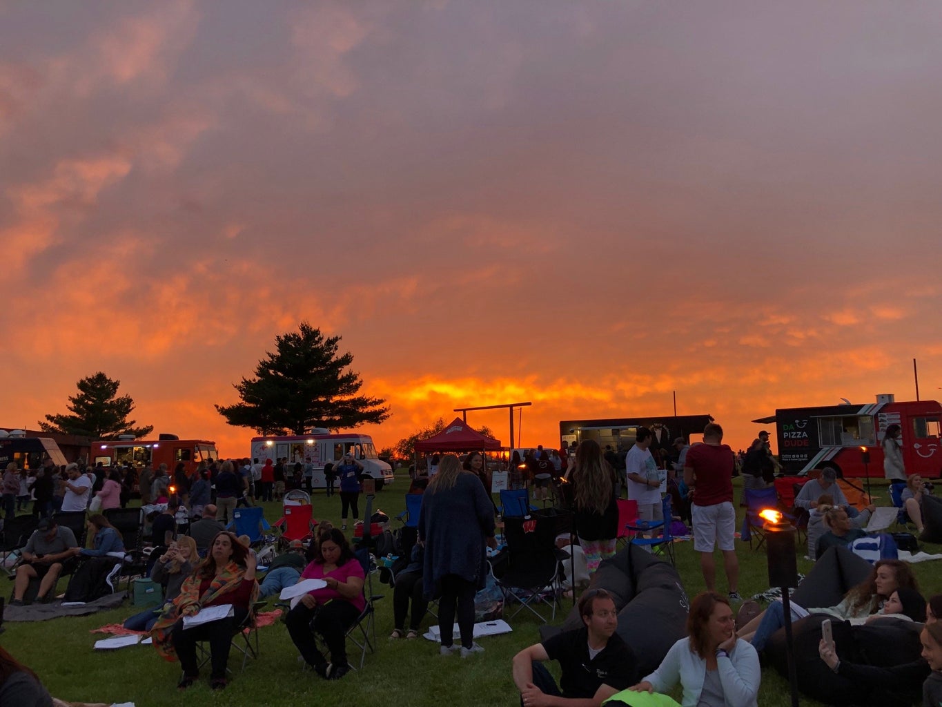 Sunset at the Lights Fest