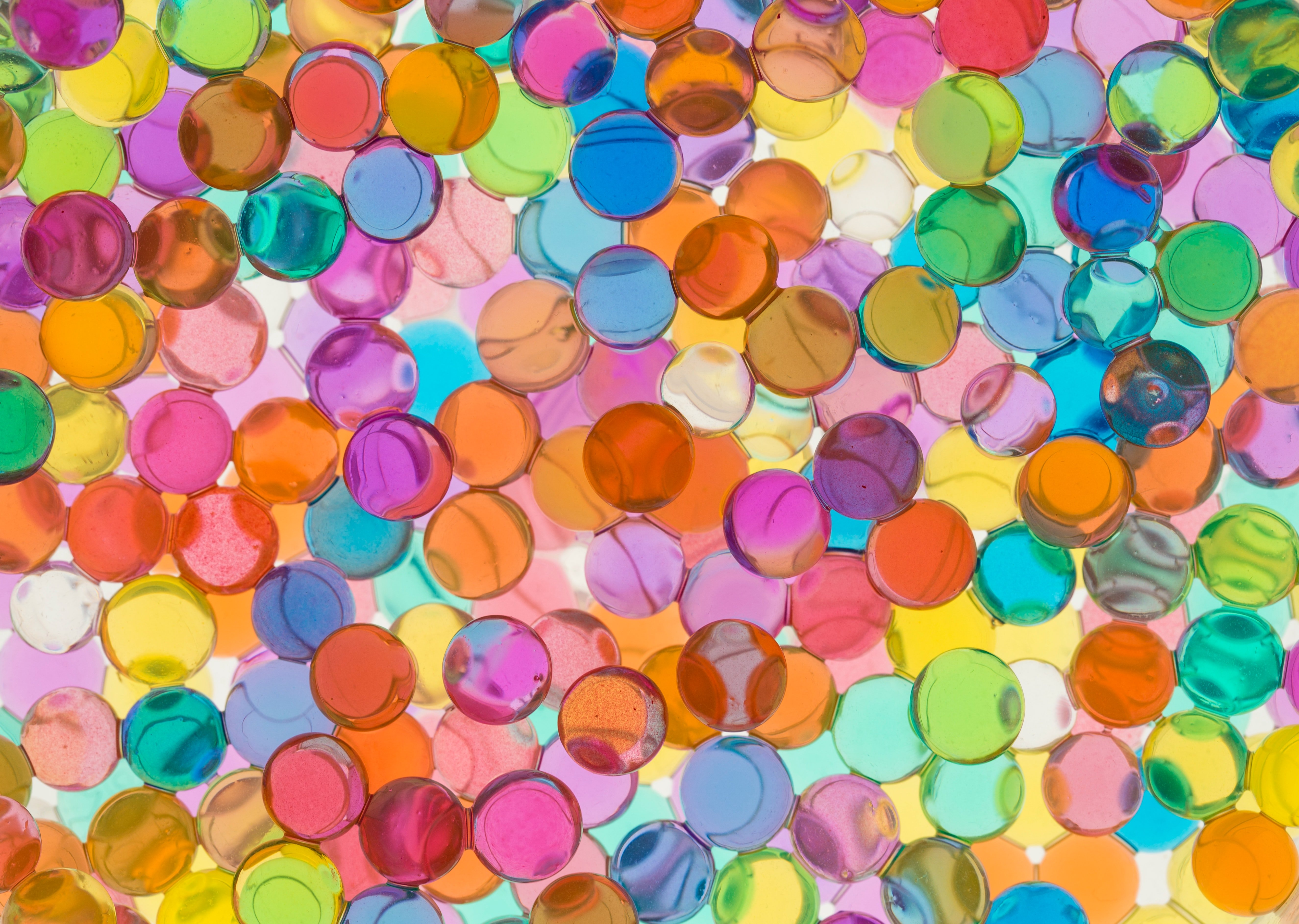 assorted-color toy ball lot