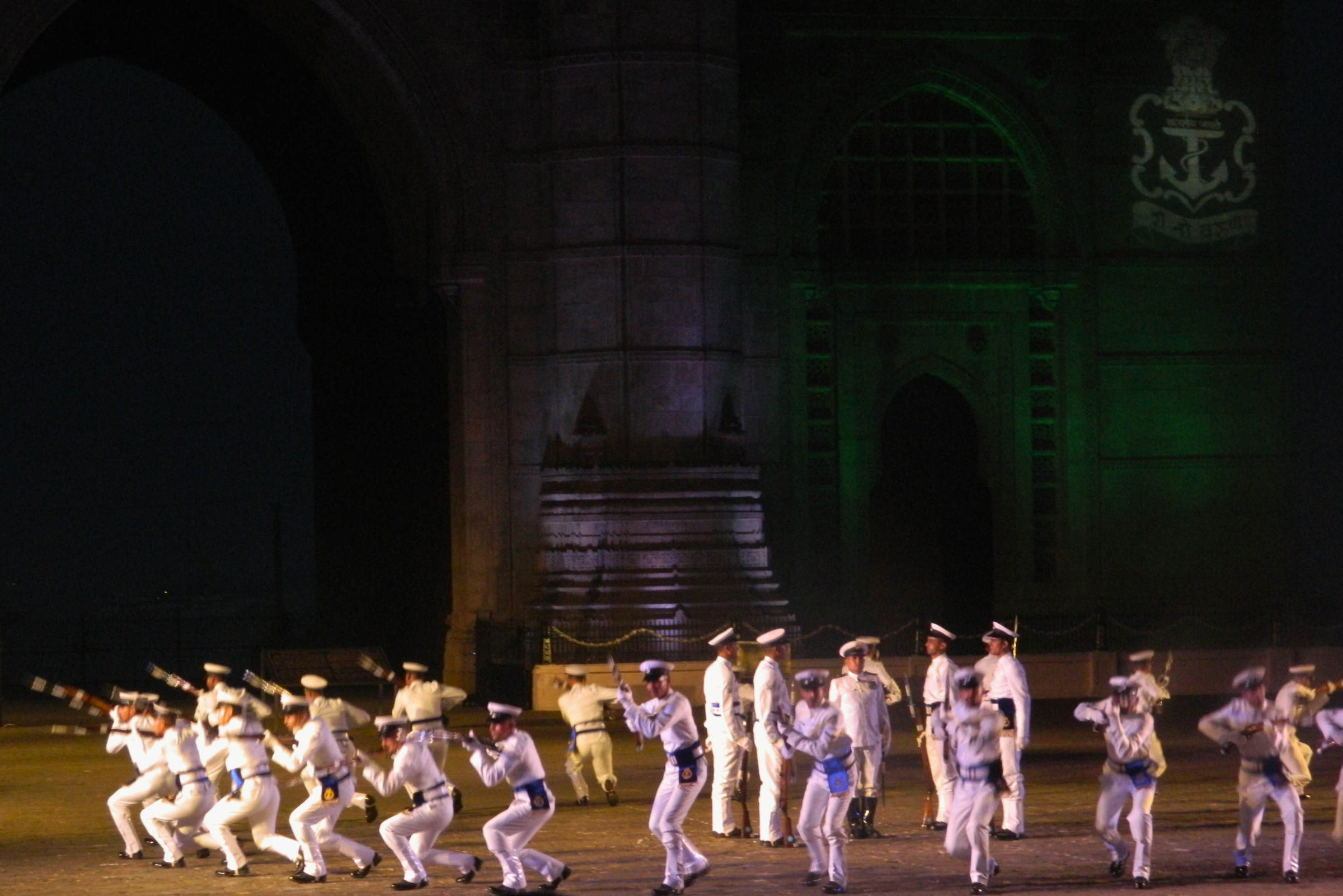 Beating Retreat and Tattoo Ceremony at Gateway of India.