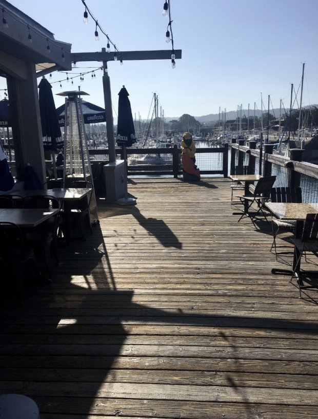 A boardwalk restaurant in Monterey California