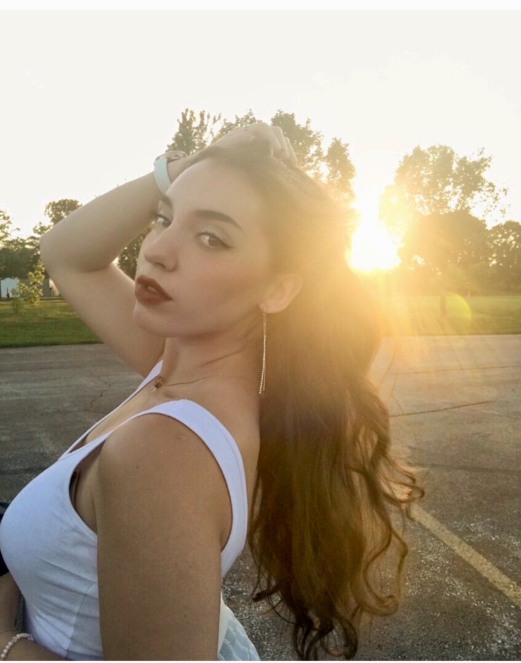 Christina sunny day long hair