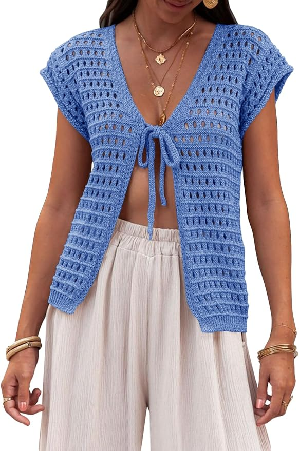 Saodimallsu crochet beach cover up