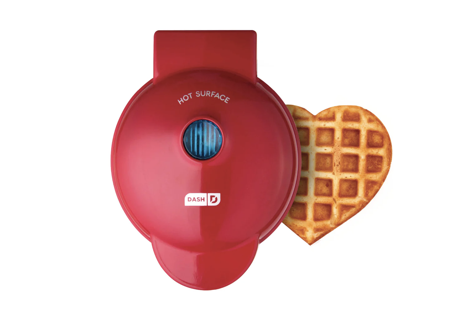 dash heart waffle