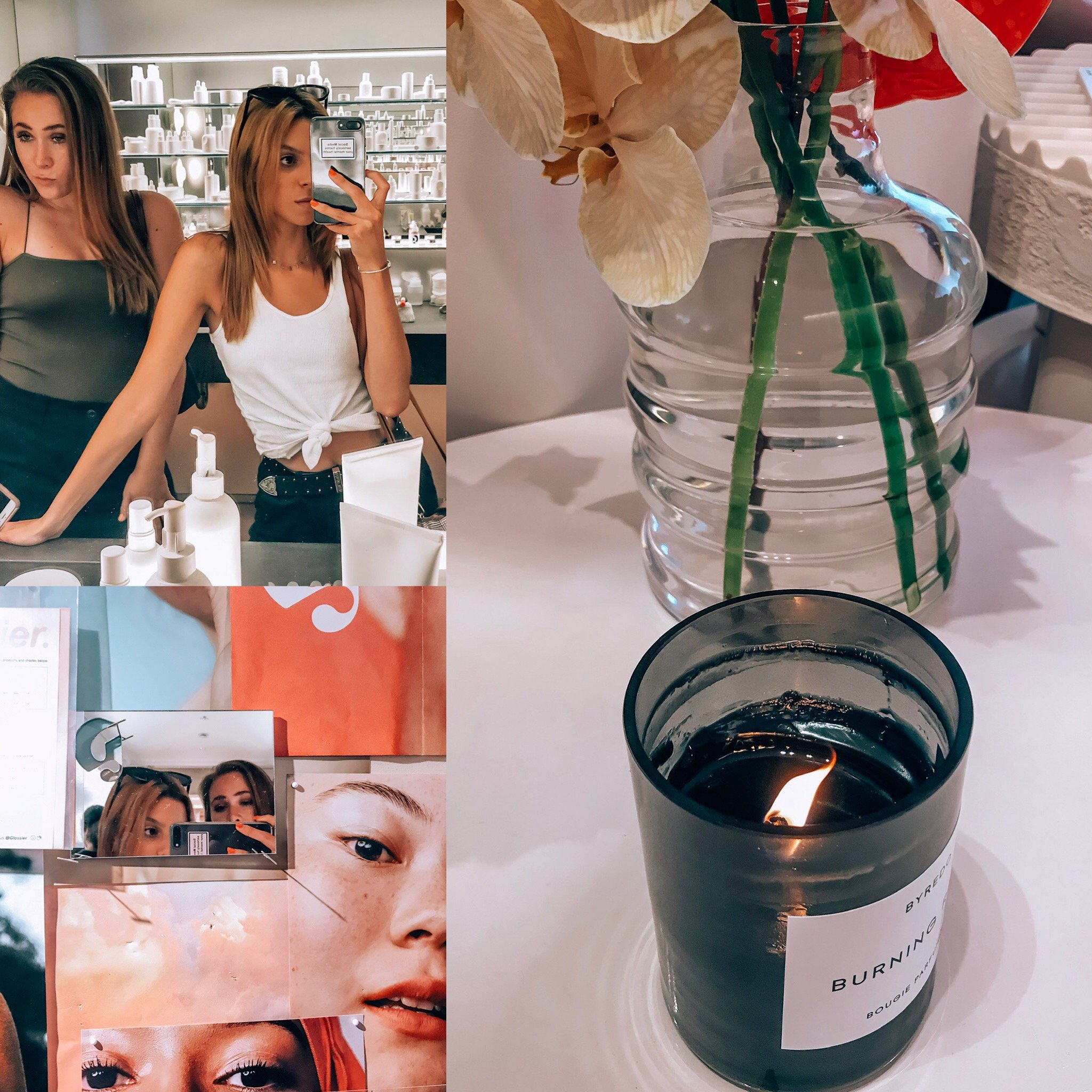 Glossier showroom NYC