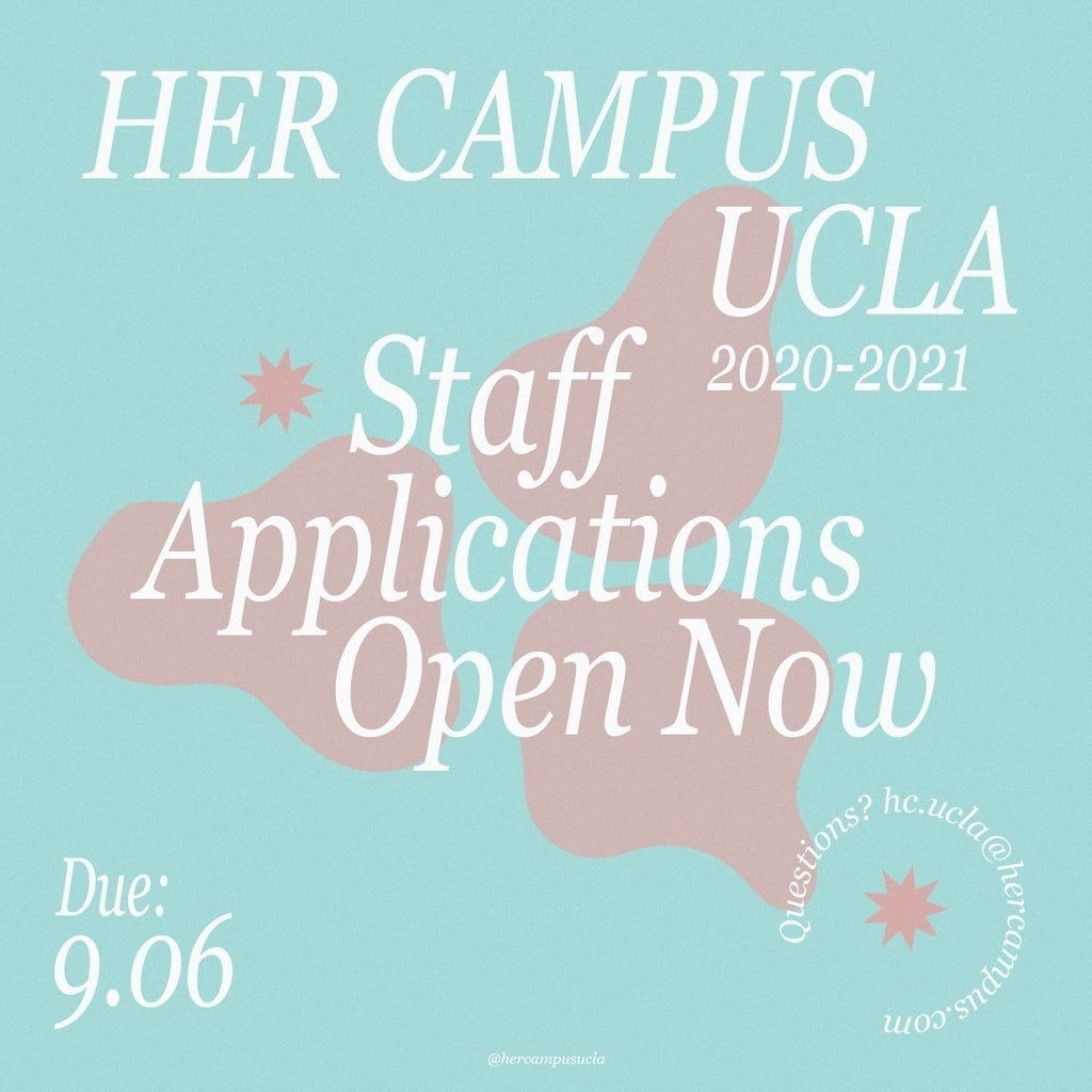 Her Campus UCLA Fall Applications Graphic