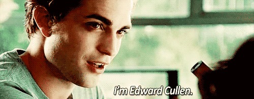 Twilight Edward hello
