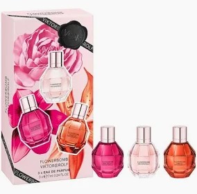 Viktor & Rolf Mini Flowerbomb Perfume Trio Set