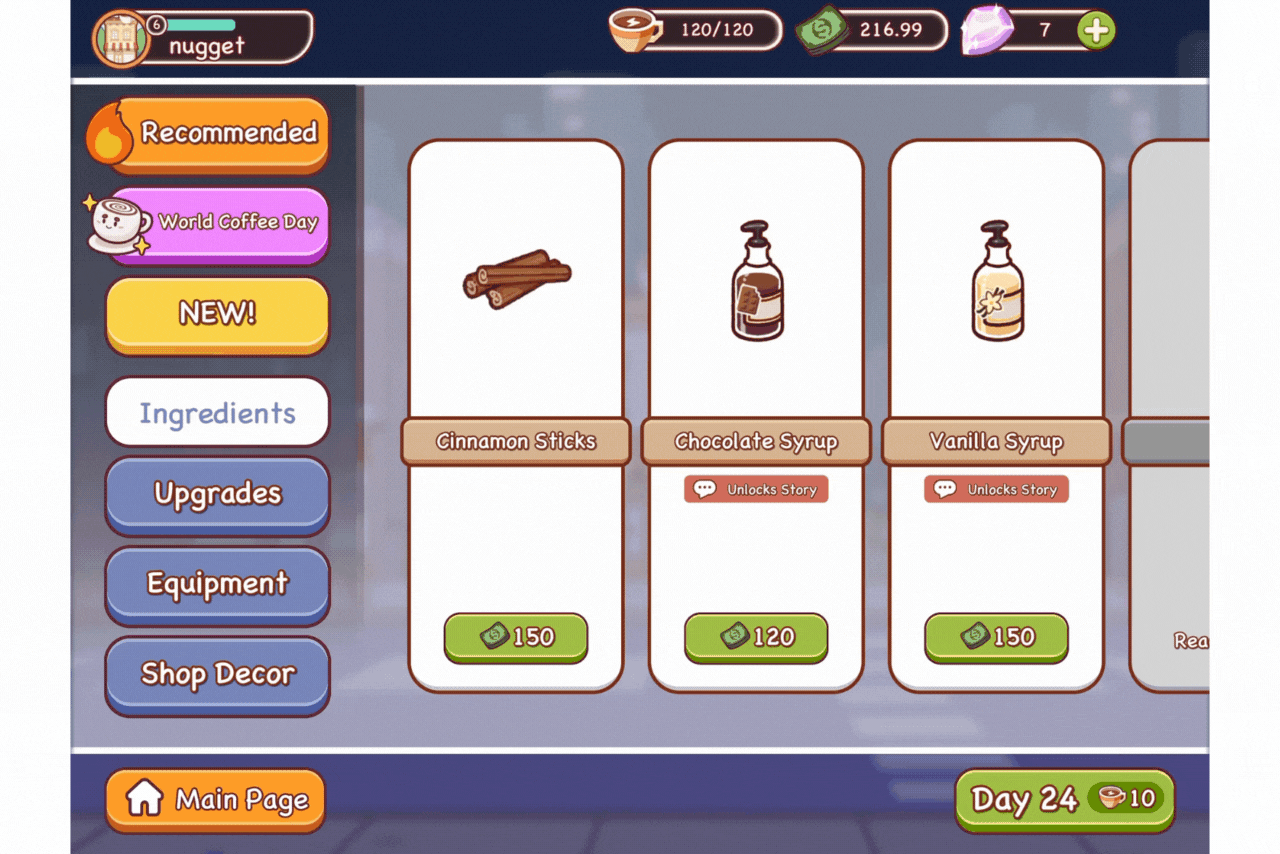 restaurant sims games