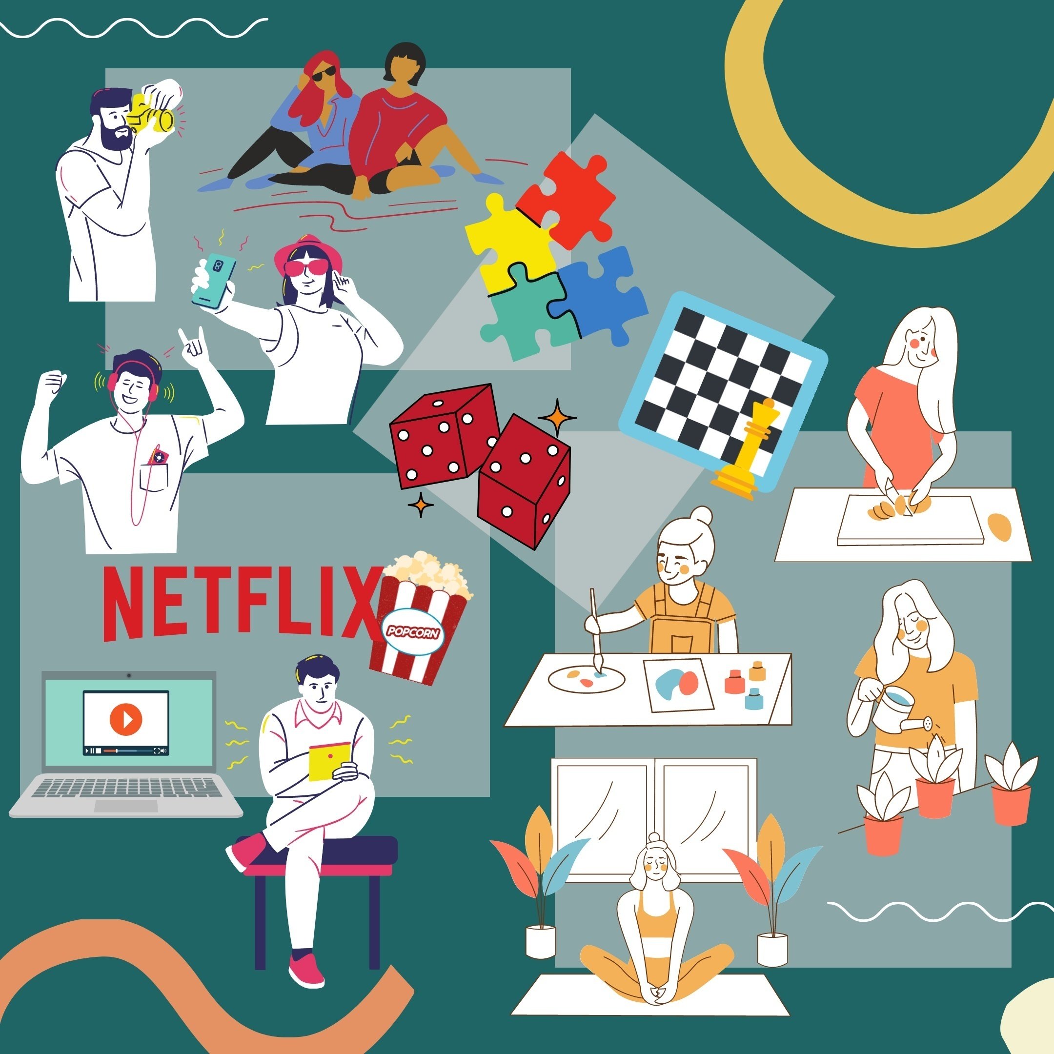 Different activities being done in Quarantine