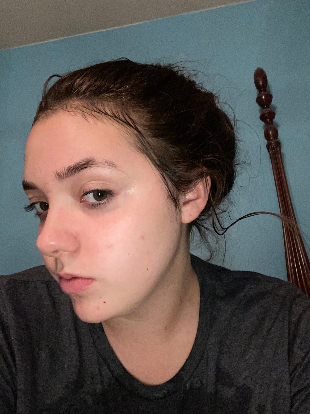 after/progress photo of my skin after routine